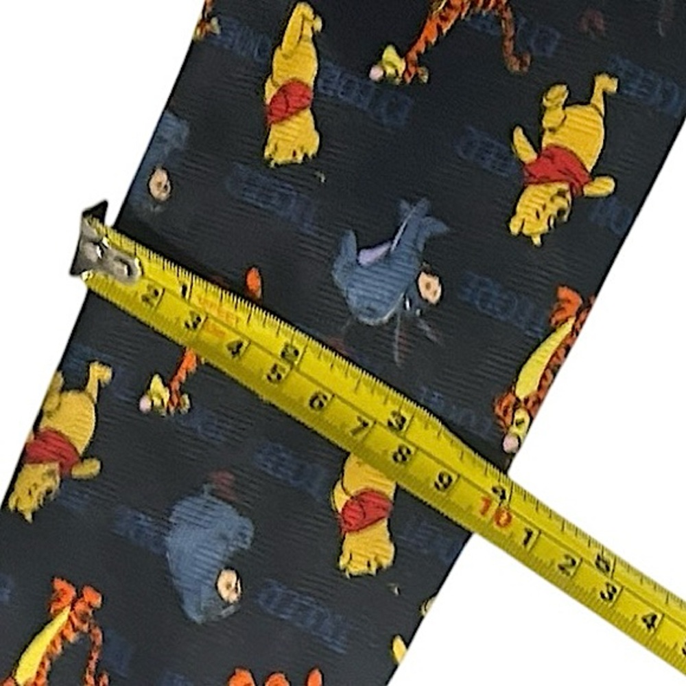 VINTAGE Winnie the Pooh Tie Eeyore & Tigger Necktie - Picture 6 of 6